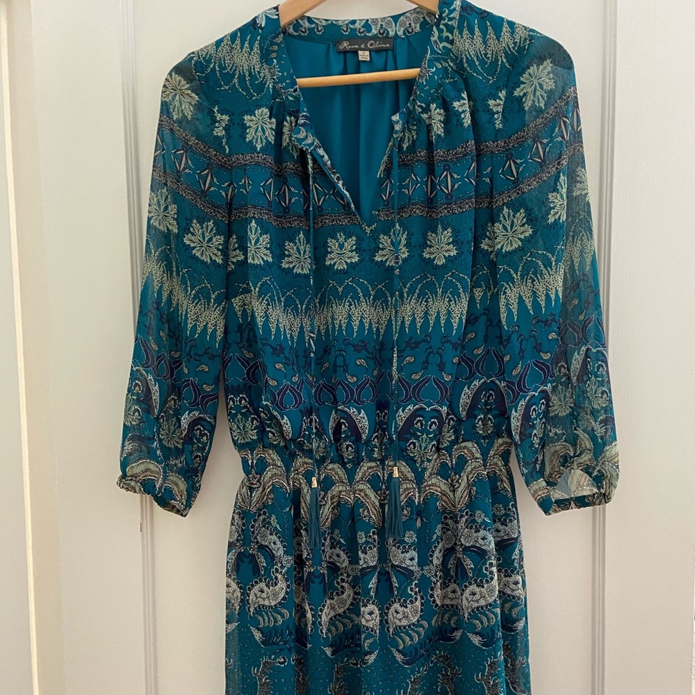 Rose and Olive Dress